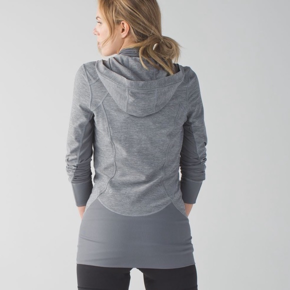 Lululemon daily practice jacket heathered slate - Picture 3 of 16